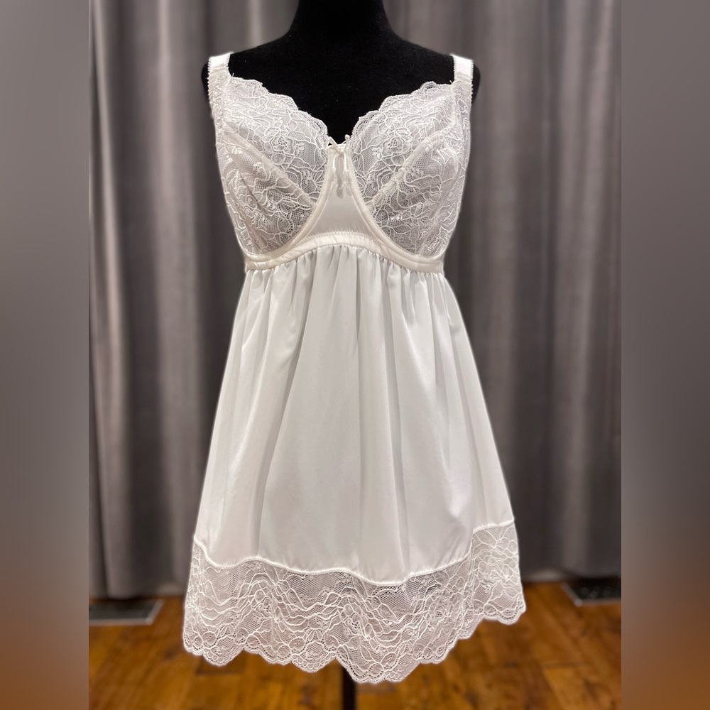 White Parfait babydoll chemise